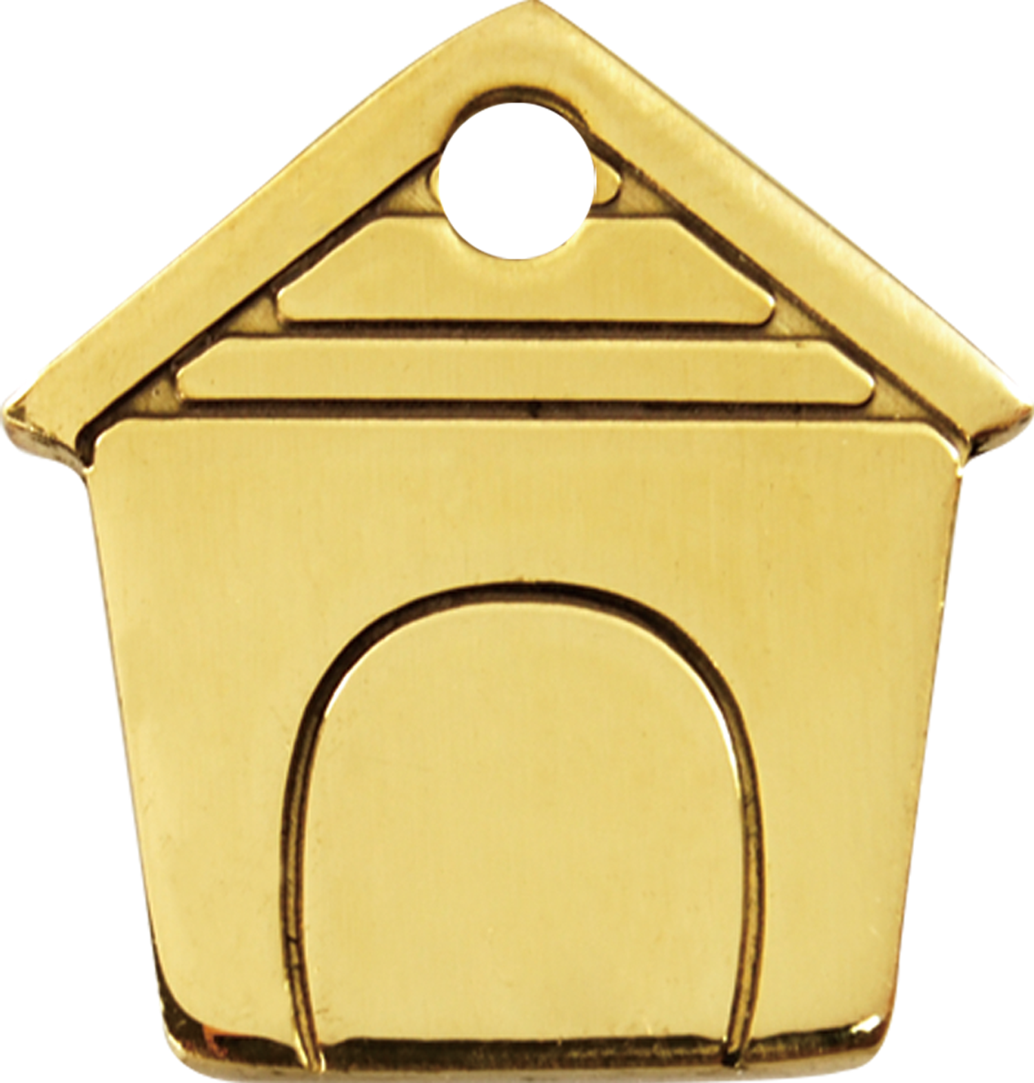 3dhm, 9330725005693, Image - Red Dingo Pet Id Tag Dog House. Brass Or Stainless (1500x1571), Png Download