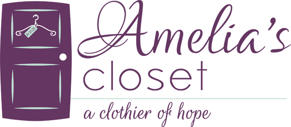 Amelias Closet Logo - Amelia's Closet (600x263), Png Download