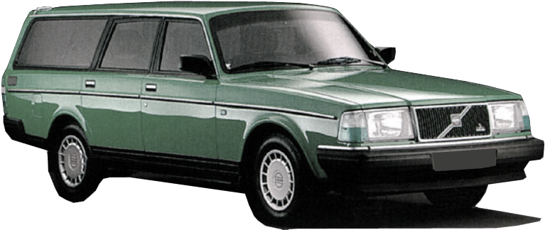 Volvo Png - Volvo 240 Transparent (800x356), Png Download