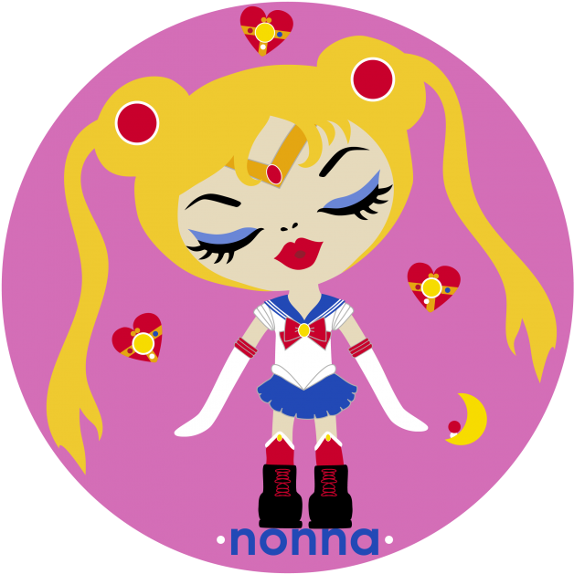 Sailor Moon - Cartoon (663x780), Png Download