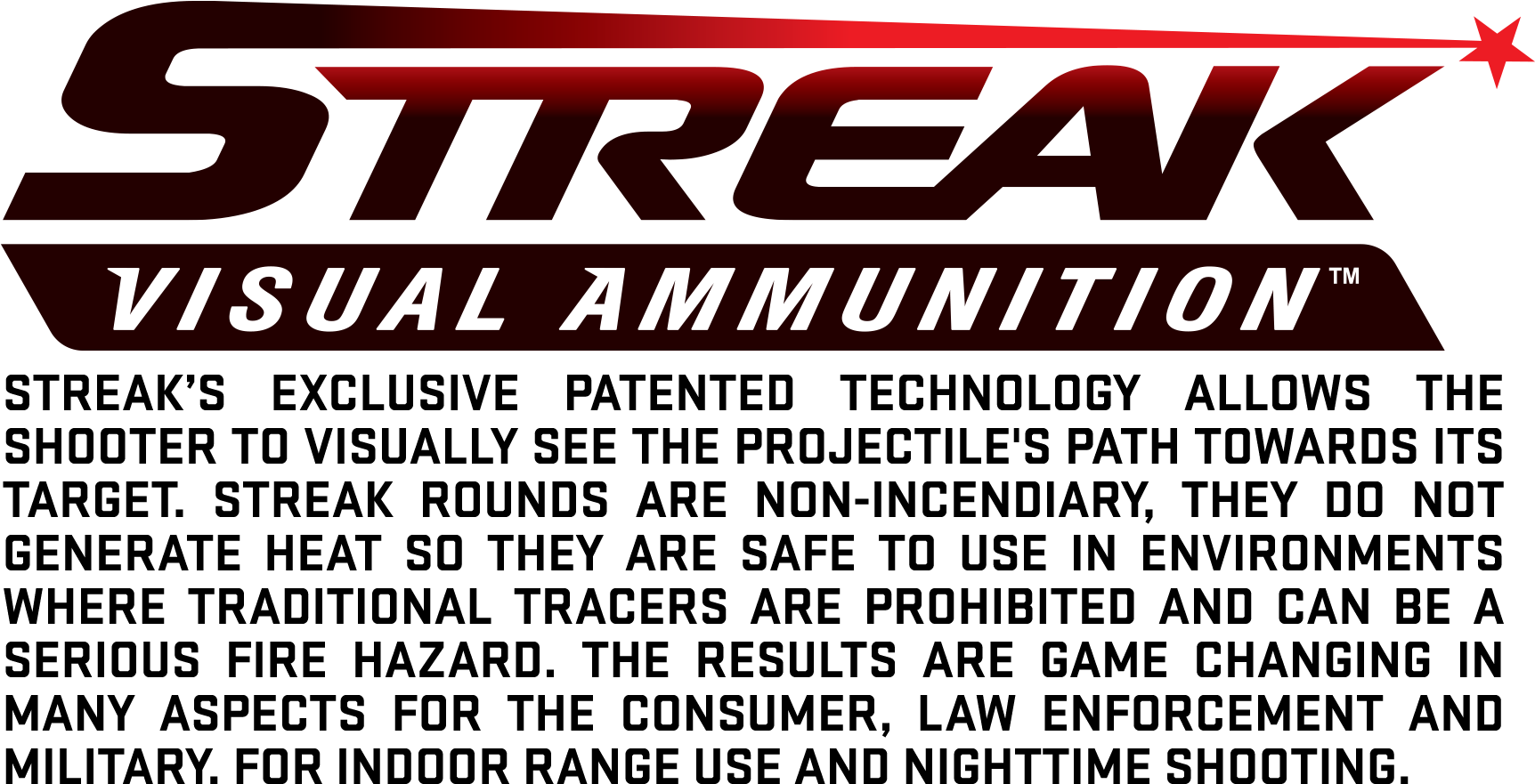 Streak Visual Ammunition - Self Belief (2000x906), Png Download