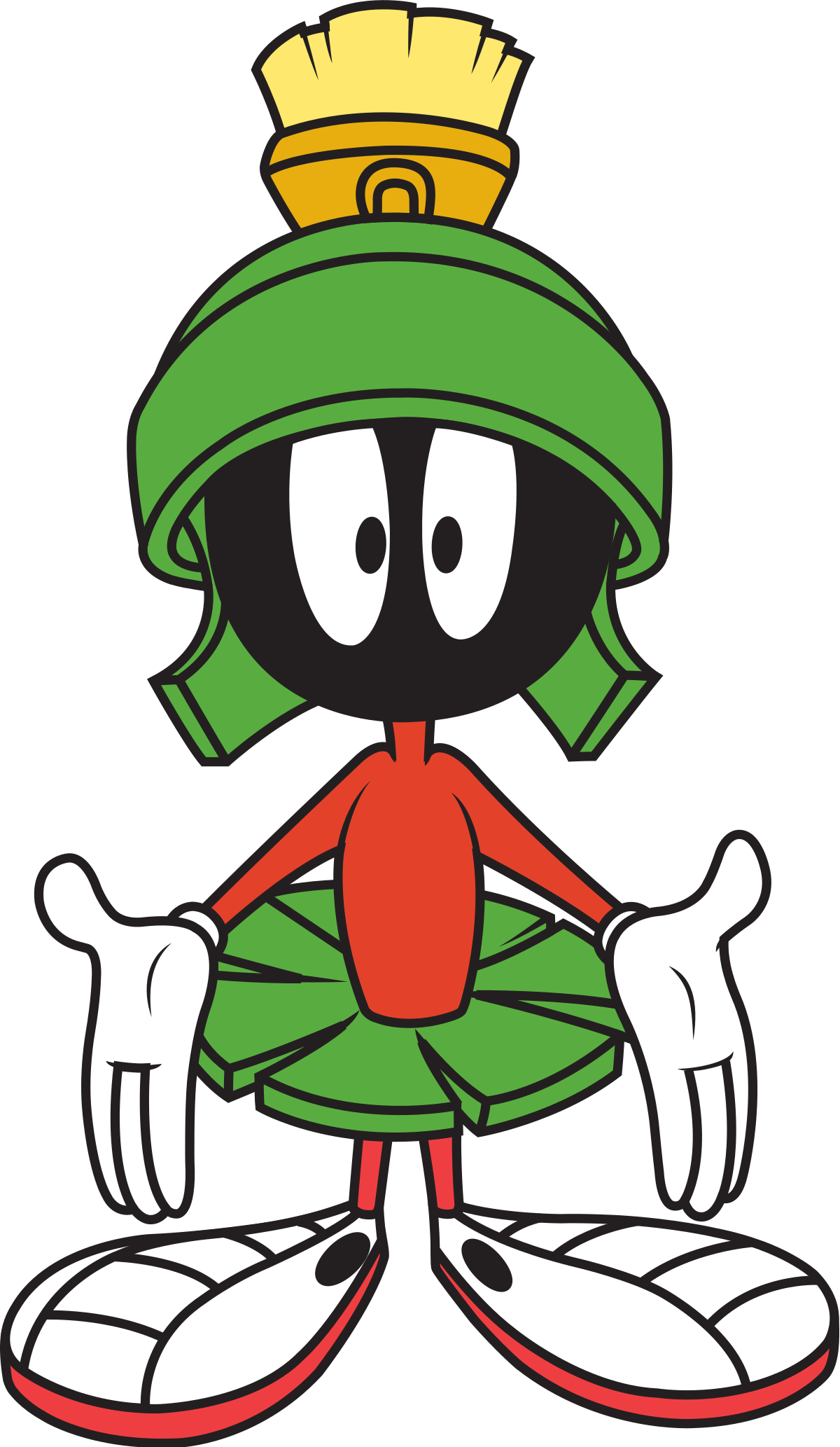 Marvin The Martian (1200x2066), Png Download