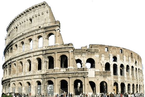 Colosseum Rome - Colosseum (469x312), Png Download
