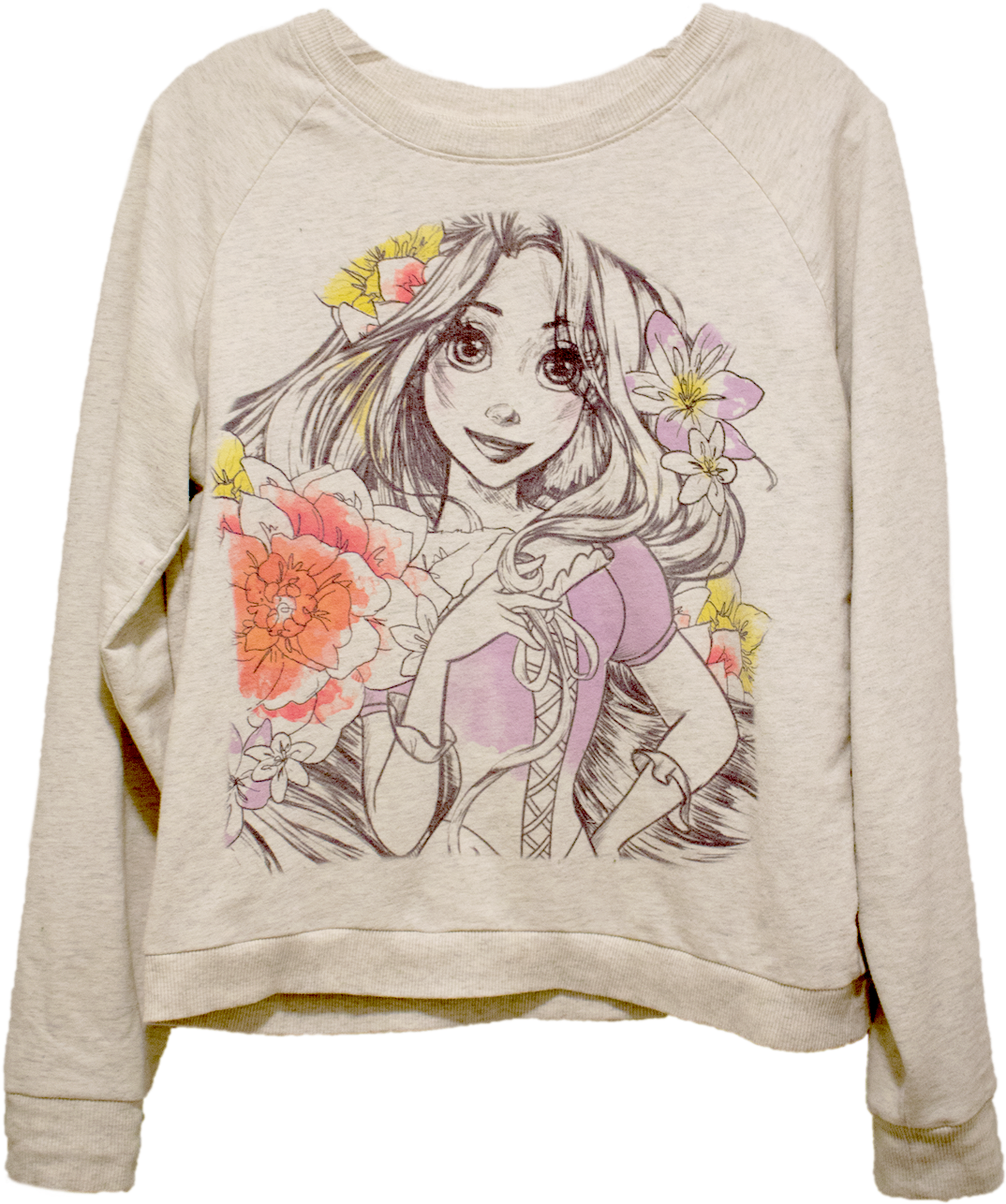 A Long Sleeve Tan Shirt With A Black Line Sketch Of - Sleeve (1150x1300), Png Download