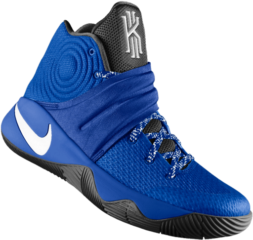 Kyrie 2 Id Basketball Shoe - Black Gold Kyrie 2 (640x640), Png Download