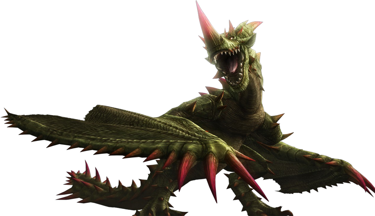 Image Result For Monsters Png - Dragon Wyverne Monster Hunter (1268x731), Png Download