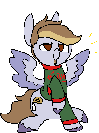 Nootaz, Christmas Sweater, Clothes, Oc, Oc Only, Oc - Cartoon (379x508), Png Download