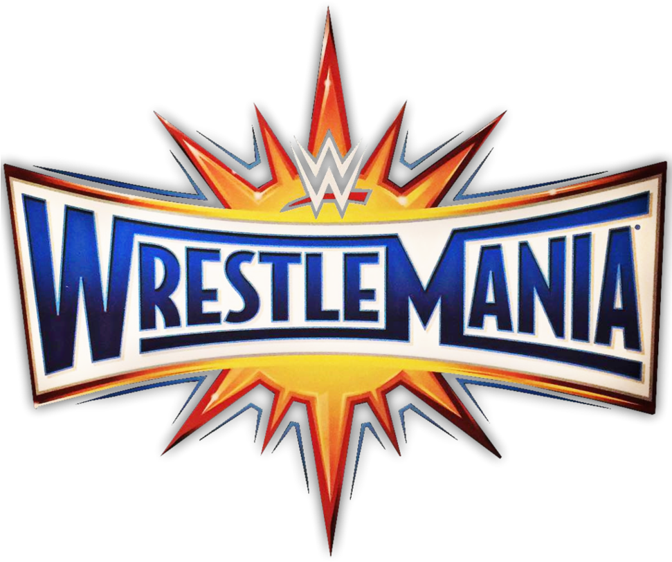 Wwe Wrestlemania Logo 2017 (970x824), Png Download
