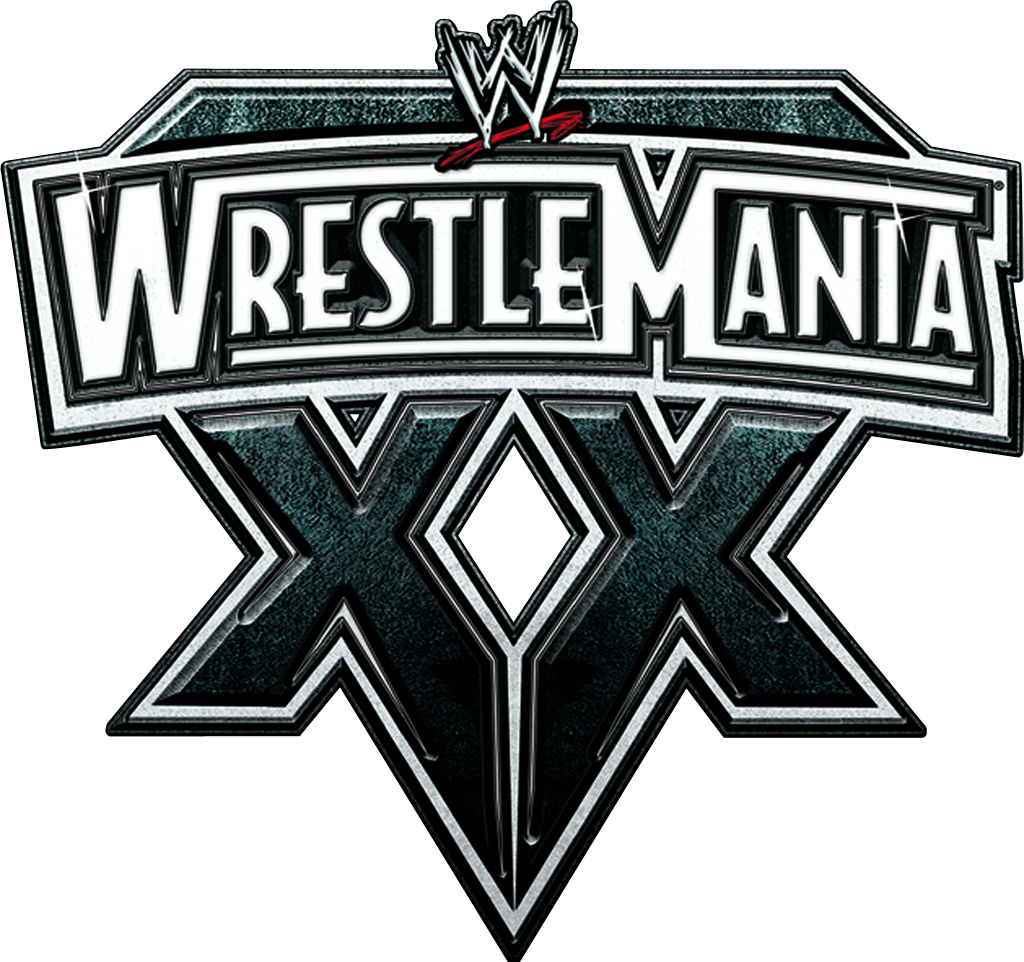 Wwe Wrestlemania 24 Logo Download - Wwe Wrestlemania Xx Logo (1024x962), Png Download