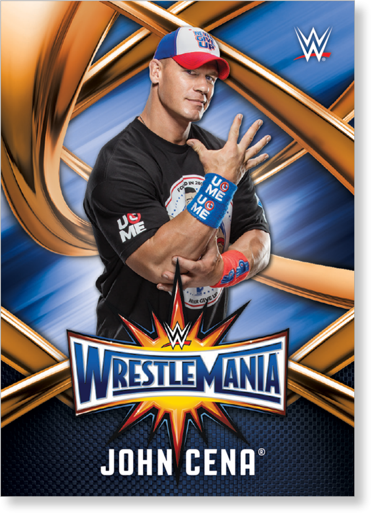 John Cena 2017 Wwe Road To Wrestlemania Wrestlemania - John Cena Wrestlemania 2017 (2000x2000), Png Download