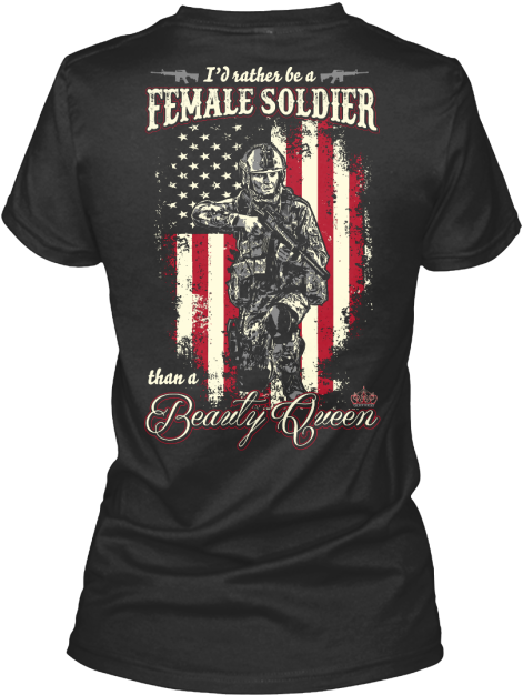 "i'd Rather Be A Female Soldier Than A Beauty Queen" - Ballet Dancer T Shirt (480x643), Png Download