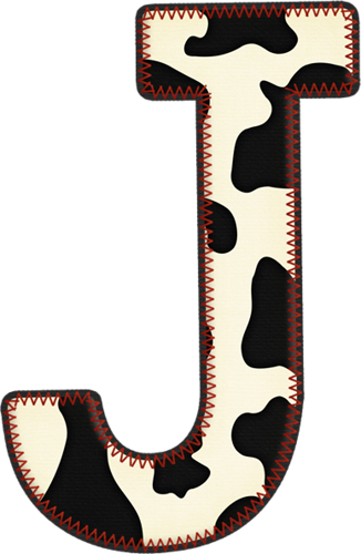 Escuela Infantil Castillo De Blanca - Cow Letter J (326x500), Png Download