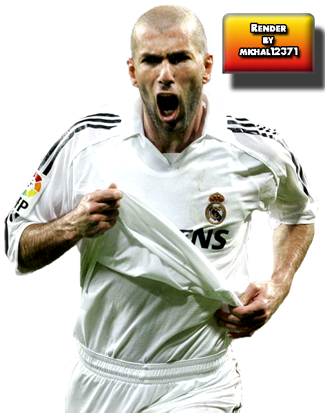 Zidane Render Photo Zidanerender - Zidane: La Elegancia Del Héroe Sencillo [book] (472x600), Png Download