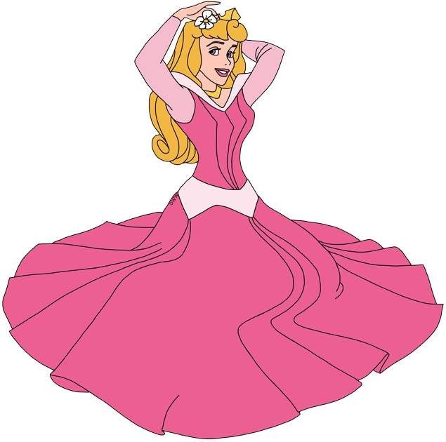 Sleeping Beauty's Aurora Clip Art 4 - Palace Pets Fern (635x630), Png Download