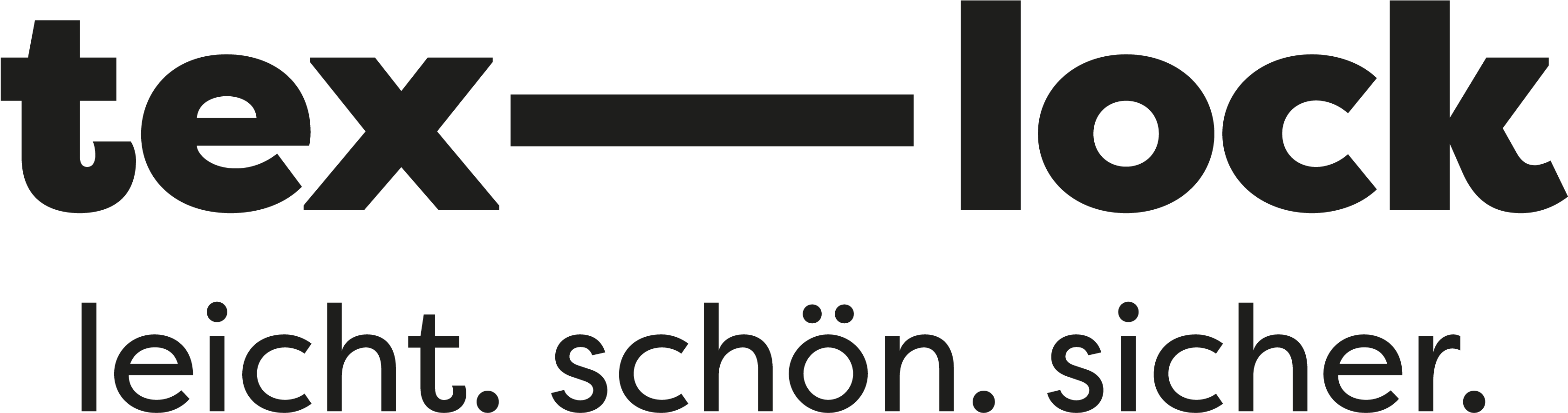 Logo Claim Transparent - Tex Lock Logo (4167x1667), Png Download