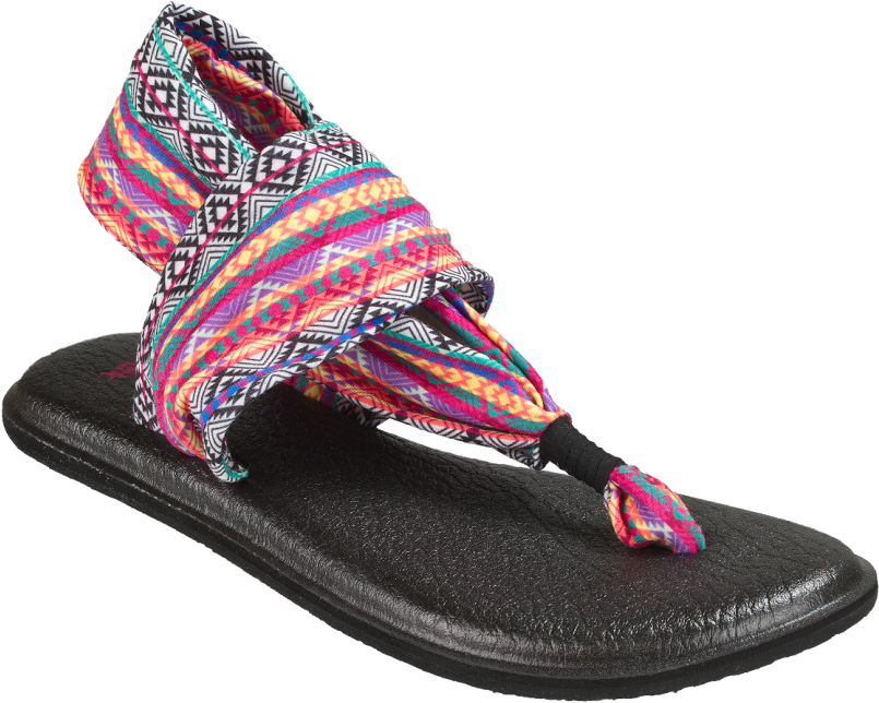 Sanuk Yoga Sling 2 Womens Flip Flops - Purple (970x768), Png Download