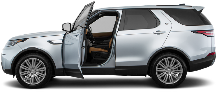 Driver's Side Profile With Drivers Side Door Open - Discovery Hse Luxury 2019 (800x400), Png Download