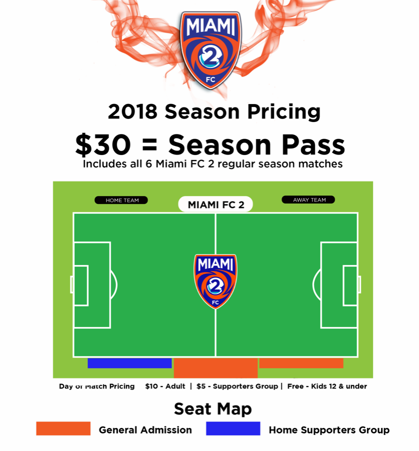 For Single Match Tickets Click Here - Miami Fc (838x902), Png Download