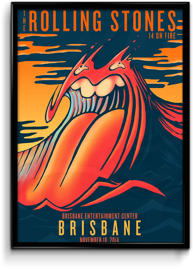 The Rolling Stones (818x1024), Png Download