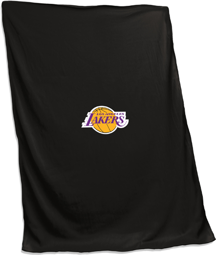 Los Angeles Lakers Wordmark Sweatshirt Blanket - Los Angeles Lakers (500x667), Png Download