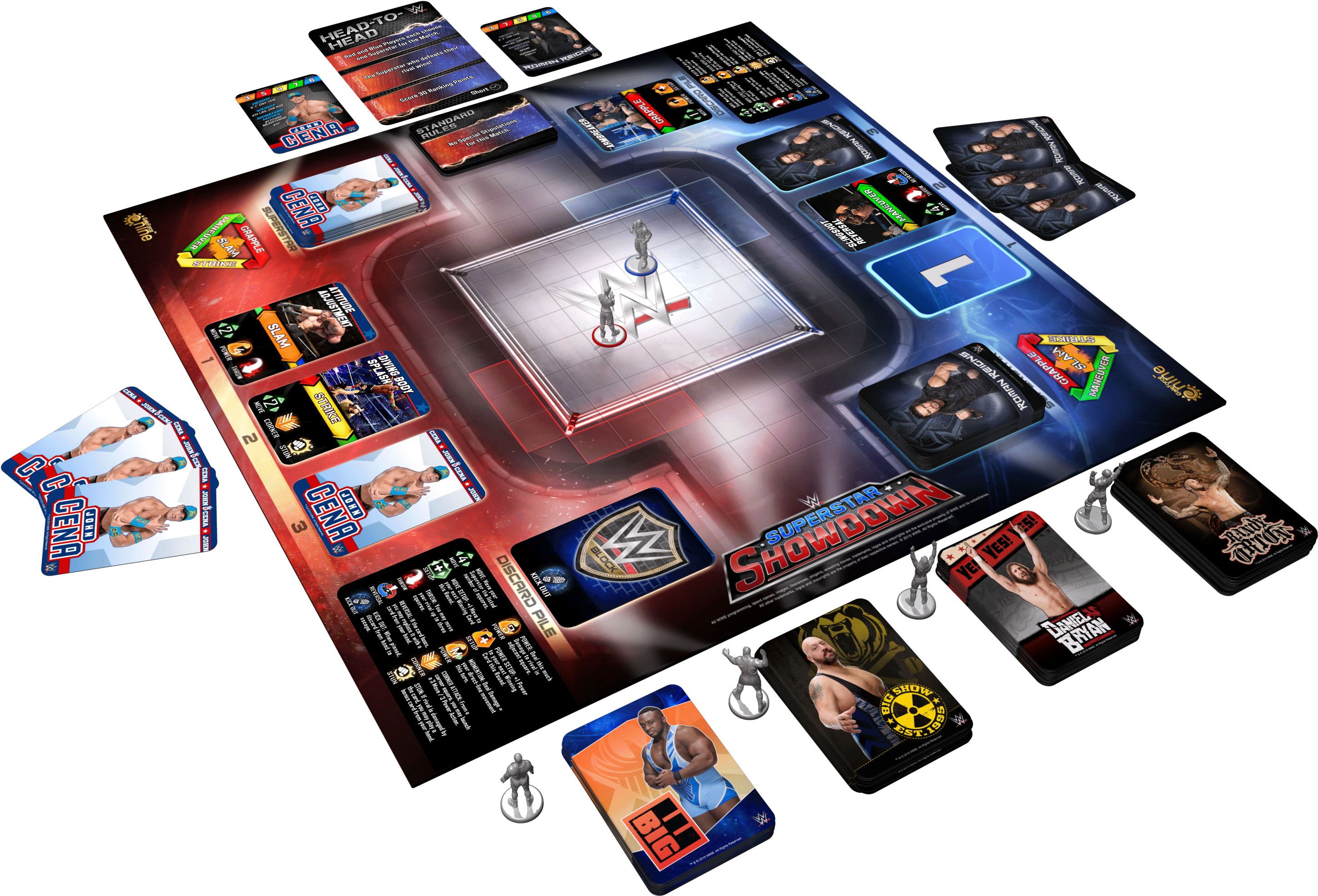 Wwe Superstar Showdown (3600x2100), Png Download