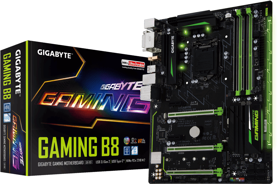 Ga-gaming B8 - Gigabyte Gaming B8 (1000x685), Png Download