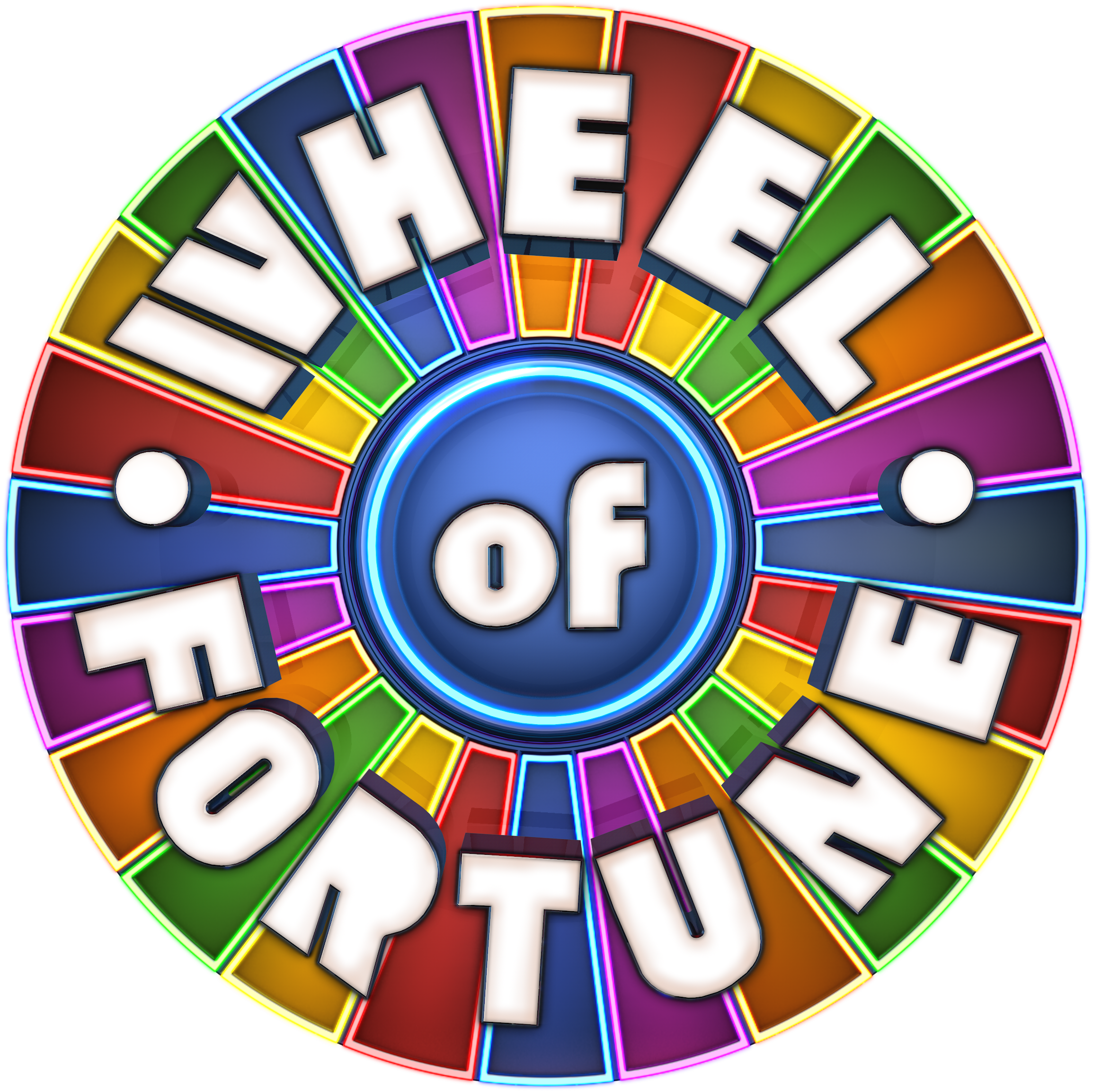 “wheel Of Fortune” - Wheel Of Fortune Clipart (2309x2307), Png Download
