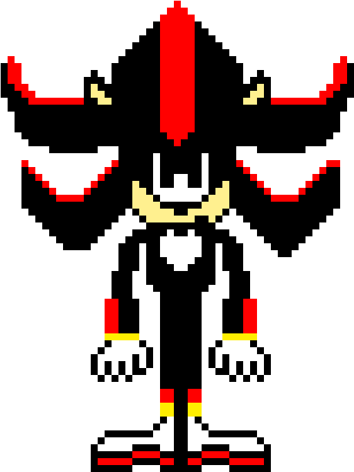 Shadow The Hedgehog (550x700), Png Download