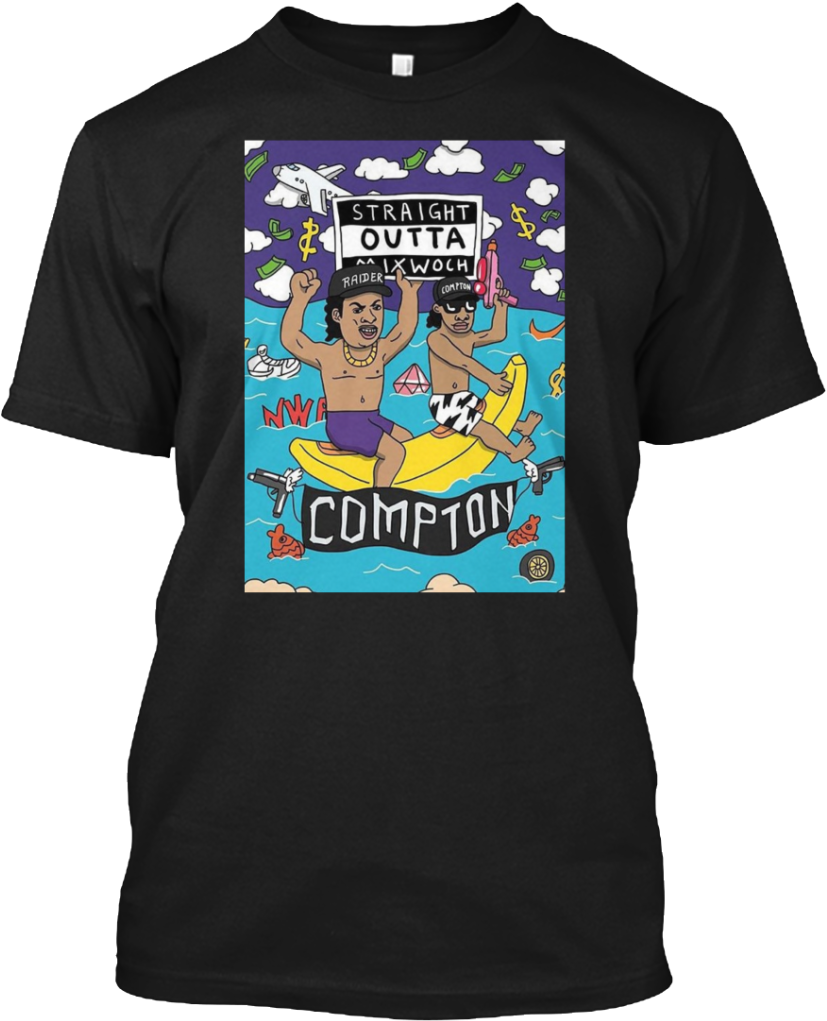 Straight Outta Compton Hoodies & Sweatshirts (859x1024), Png Download