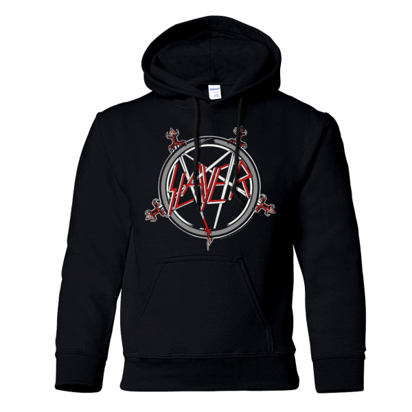 Slayer Hooded Sweater Pentagram Official Hooded Sweatshirt - Slayer (600x600), Png Download