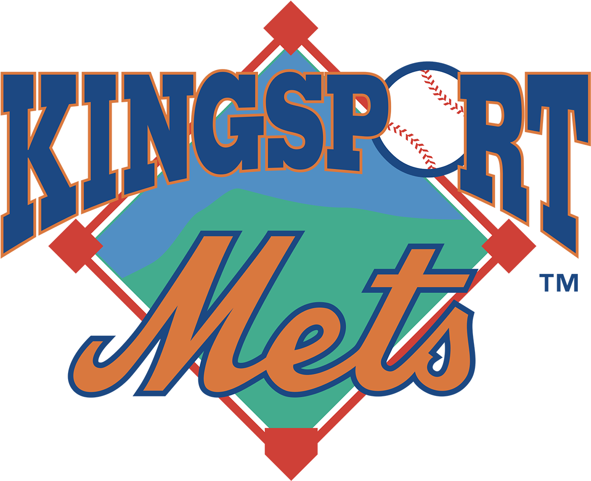 The Logo Of The Minor League Baseball Team The Kingsport - Kingsport Mets (1920x1080), Png Download