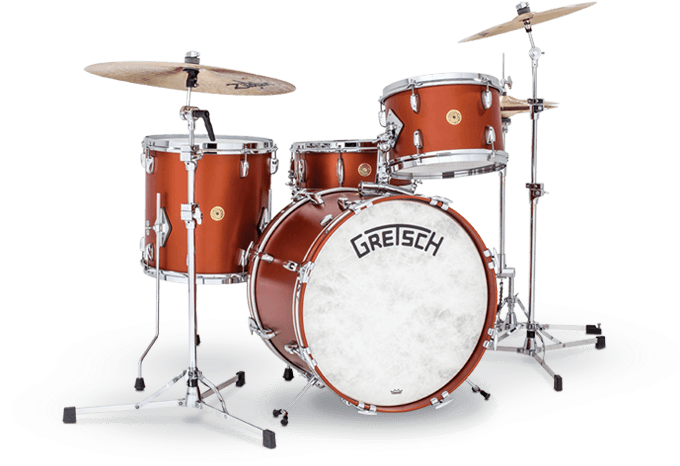 From - Gretsch Bk-rc424v-scp Satin Copper (768x580), Png Download