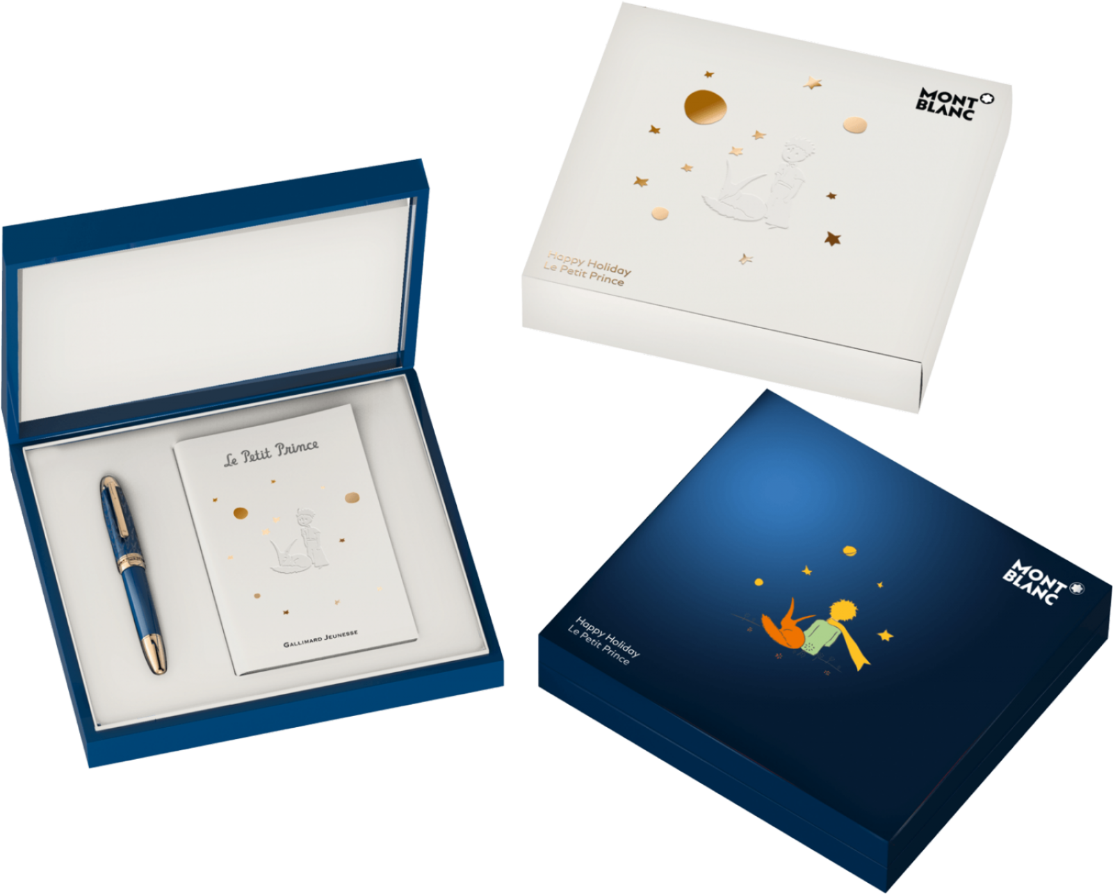 Montblanc Meisterstuck Le Petit Prince Legrand Happy - Meisterstück Le Petit Prince Happy Holiday Set (1600x1600), Png Download