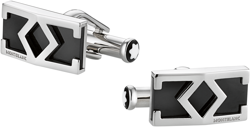 Montblanc Logo - Details - Montblanc Signature Men's Stainless Steel And Black (847x431), Png Download