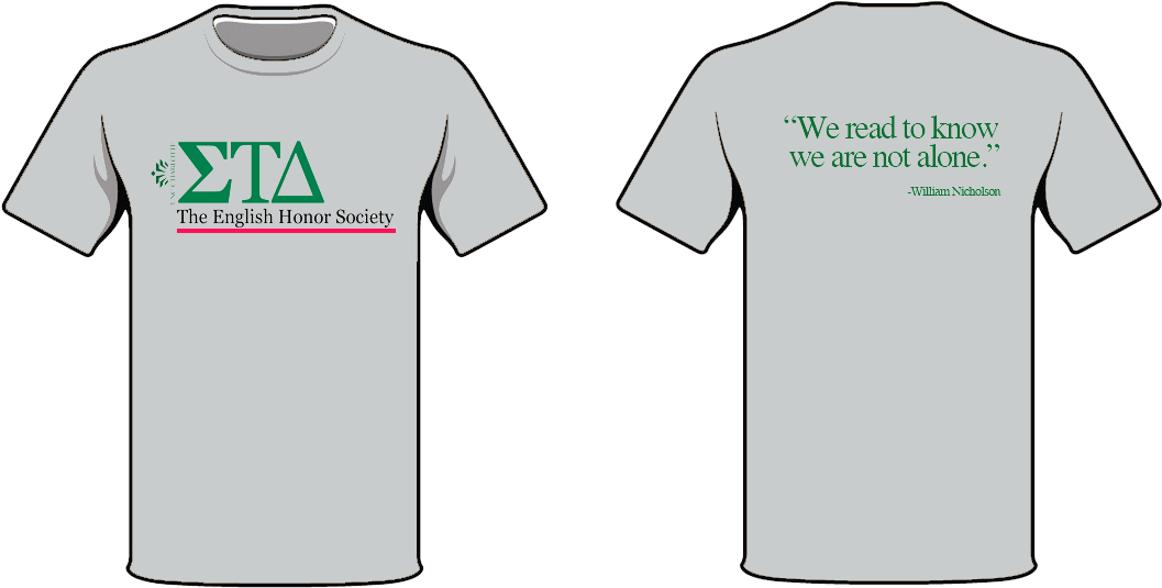 National English Honor Society Shirts (1077x564), Png Download
