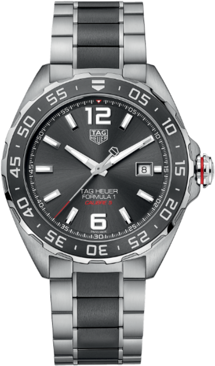 Tag Heuer Formula 1 Calibre 5 43 Mm Waz2011 Ba0843 - Tag Heuer Waz2011 Ba0843 (800x800), Png Download