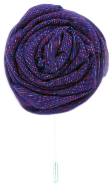 The Deep Purple Lapel Flower - Woolen (1024x683), Png Download