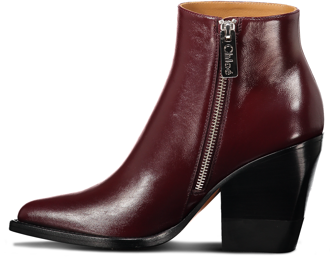 Rylee Bootie In Deep Purple - Motorcycle Boot (1280x1920), Png Download