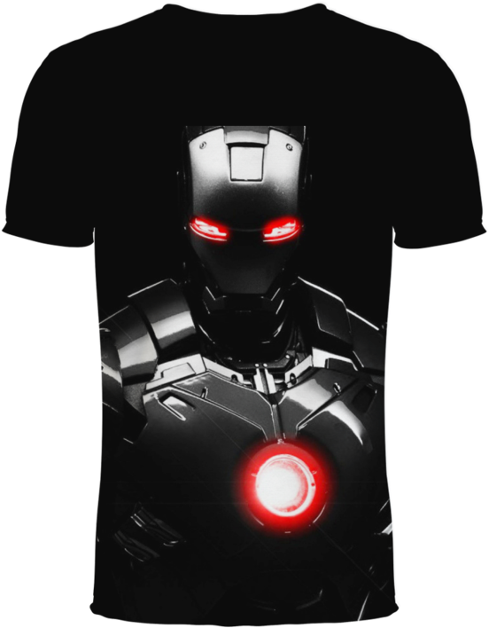 Iron Man The Avenger Movie 3d T-shirt - Android Wallpaper Iron Man (760x759), Png Download