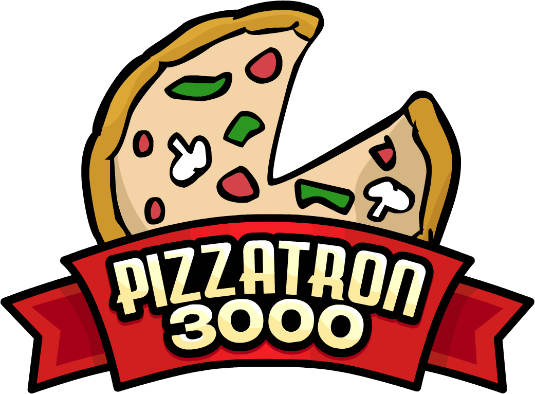 Pizzatron 3000 Logo - Pizzatron 3000 (1041x766), Png Download