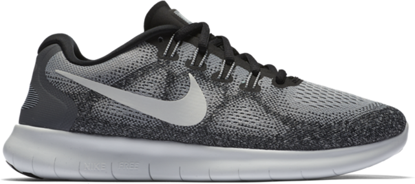 Nike Women's Free Rn 2017 Wolf Grey/off White - Under Armour Hovr Slk Mens (960x960), Png Download