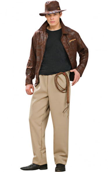 Indiana Jones Voksenkostume - Indiana Jones Costume Adult (940x587), Png Download