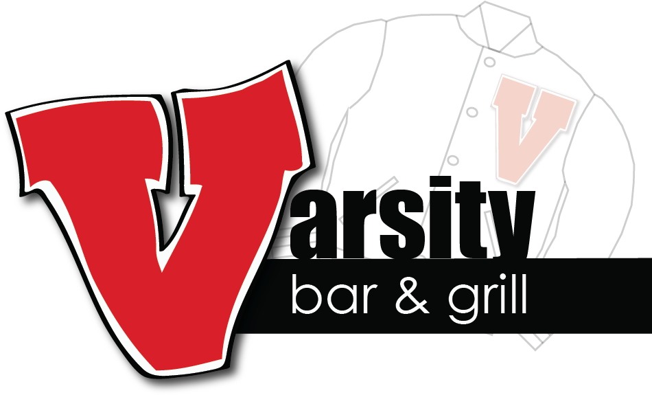 Varsity Bar And Grill Logo - Logo (952x639), Png Download