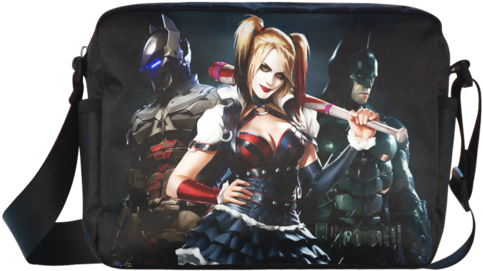 Arkham Knight Harley Quinn Batman Print Waterproof - Womens Official Batman Arkham Knight Harley Quinn Fancy (600x600), Png Download