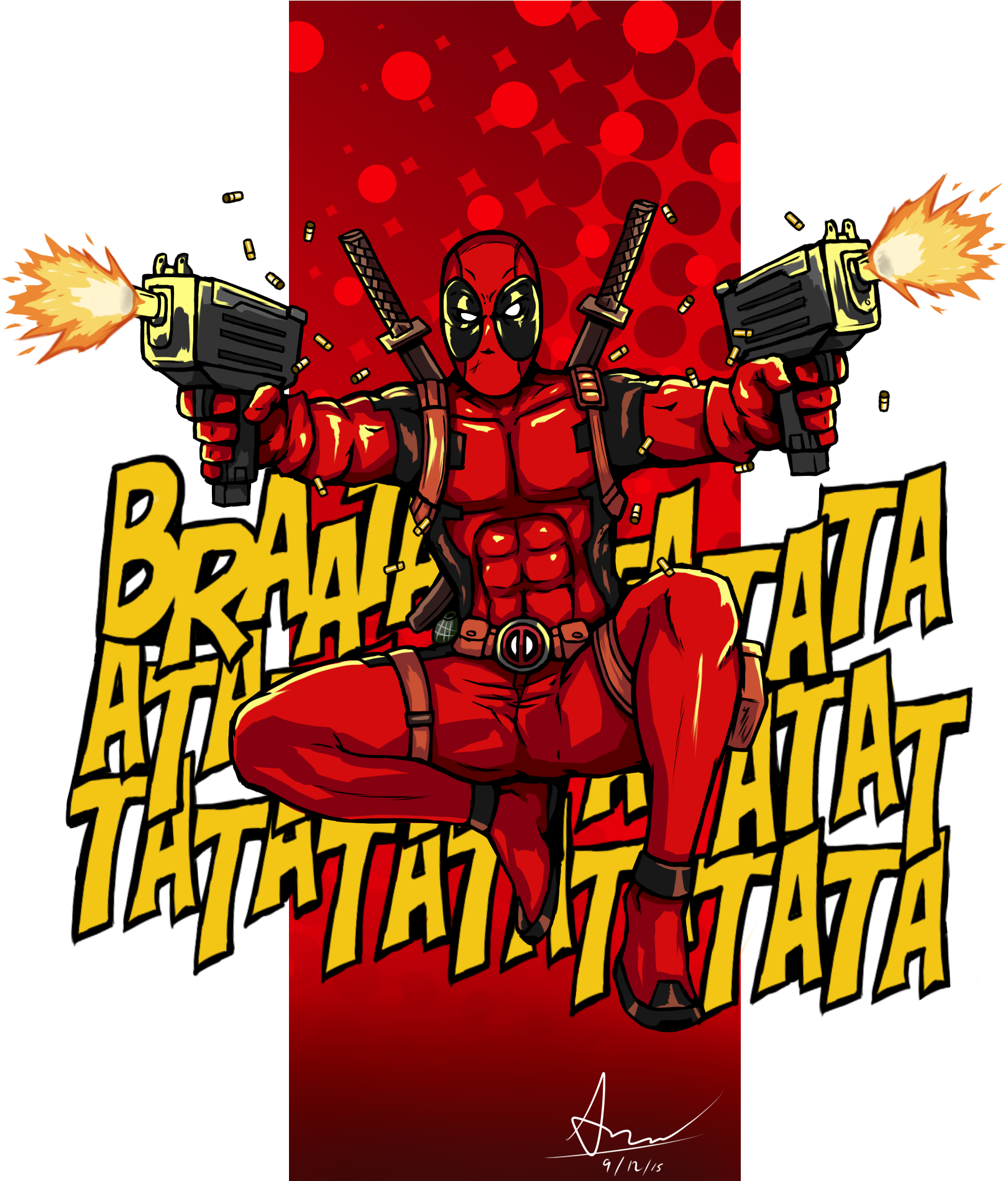 Deadpool (1650x1900), Png Download