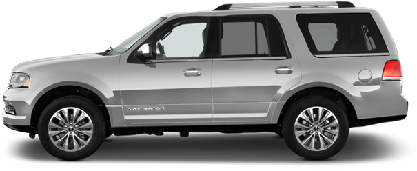 Lincoln Navigator - 2017 Nissan Pathfinder Side View (640x480), Png Download