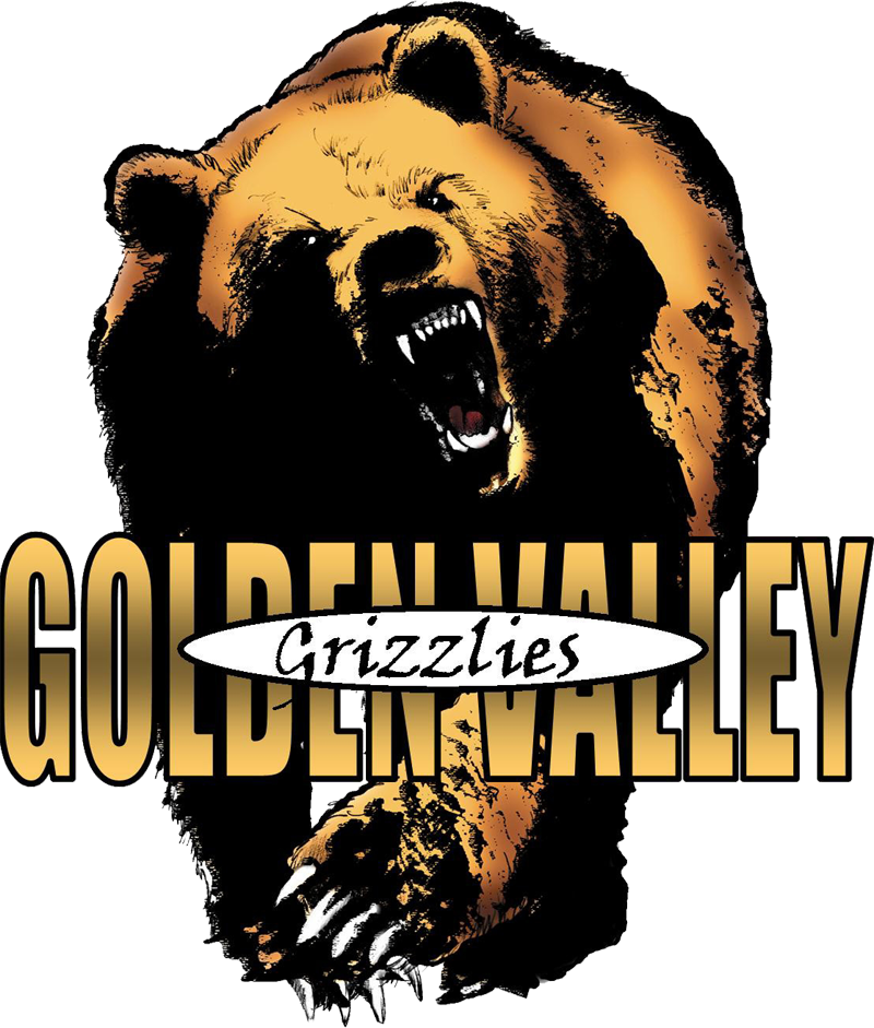 Golden Valley Grizzlies - Golden Valley High School Logo (800x941), Png Download