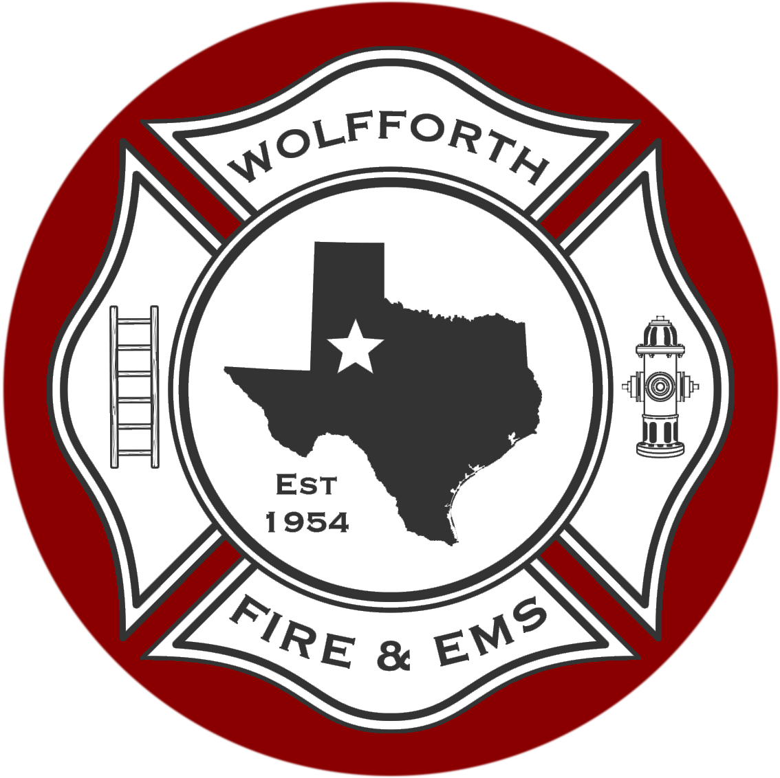 Wolfforth Fire & Ems - Warn Central Texas (1134x1132), Png Download