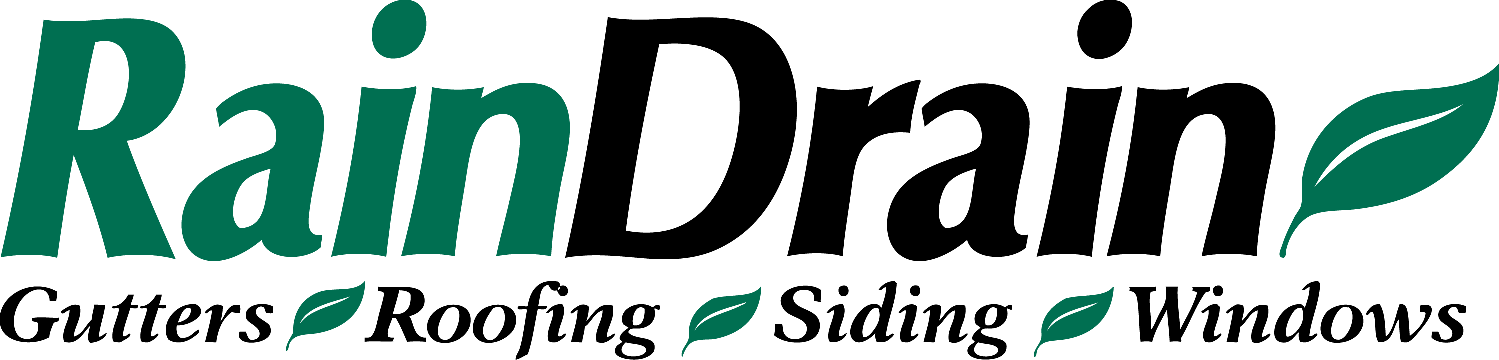 Rain Drain Inc - Rain Drain Logo (2999x720), Png Download