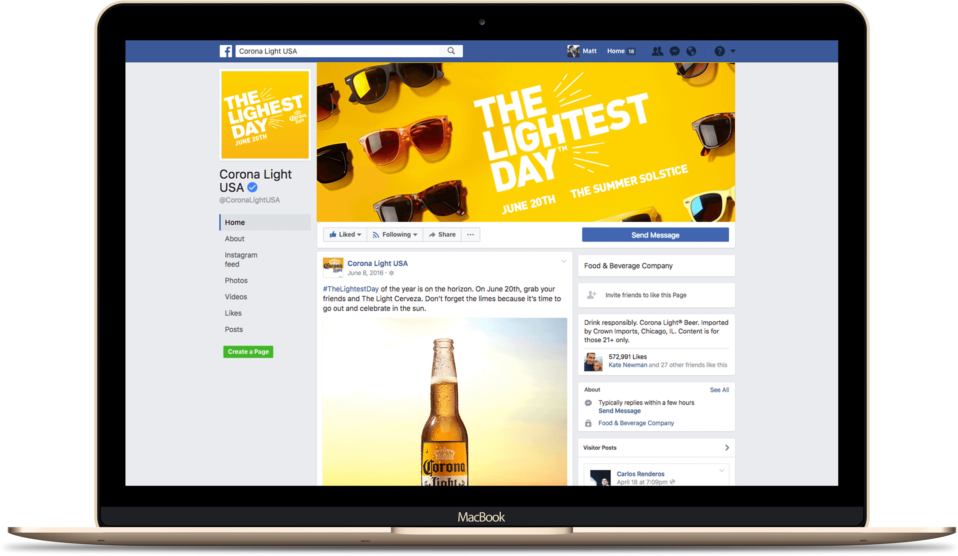 Posts Across Facebook And Instagram Promoted The Holiday - Management (4000x1920), Png Download